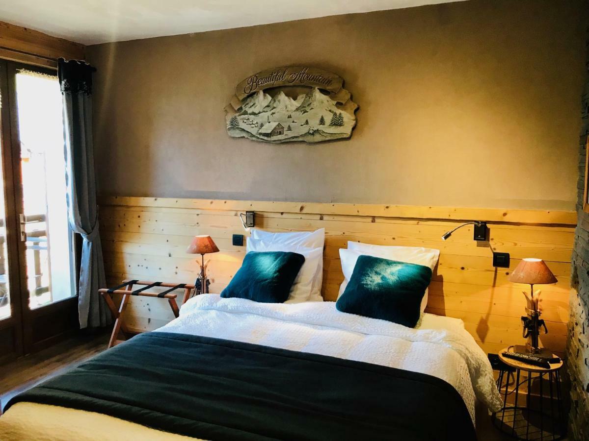 Logis Hotel Les Ancolies Arêches Екстериор снимка